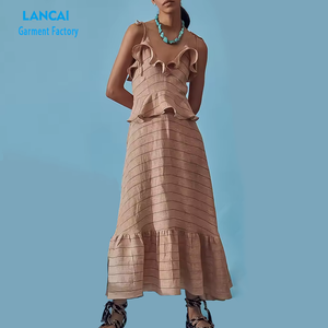 Fabricants de vêtements Vêtements de créateurs personnalisés pour femmes Robes décontractées pour filles Robe de soirée mode de haute qualité - Product Image 3