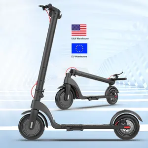 EU USA Warehouse X7 350w 10inch 8.5Inch big wheels Electric Scooter Foldable Off Road 5 Ah 6.4A eScooter with Patents Protection