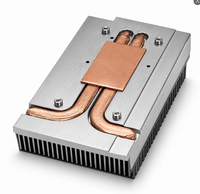 Modul Pendingin Tembaga Daya Tinggi Kustom 1000W dengan Pipa Panas dan Solder untuk Pendinginan IGBT, Catu Daya, dan LED