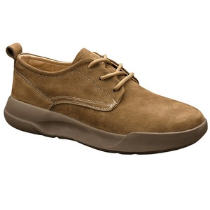 Chaussures bateau rétro en cuir pour hommes, bout rond, doublure en cuir véritable, semelle extérieure en caoutchouc, semelle intermédiaire en EVA, confort, style toutes saisons - Product Image 4