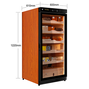Humidor para Cigarros Raching C230a, Gabinete Refrigerador de Madera con Estantes de Cedro Español, Humidor Raching C230a - Product Image 5