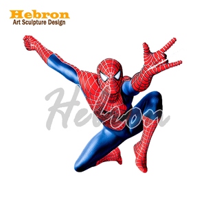 Statue <span class=keywords><strong>de</strong></span> super-héros d'anime classique, grande sculpture <span class=keywords><strong>de</strong></span> Spider-Man Marvel, ornement - Product Image 1