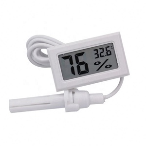 FY-12 Mini LCD Digital <b>Thermometer</b> Hygrometer Fridge <b>Freezer</b> Tester Temperature Humidity Meter with 1.5 Meter Wire with Battery - Product Image 2