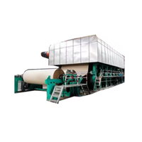 Machine de fabrication de rouleaux de papier kraft en acier inoxydable Tx avec pompe, moteur de boîte de vitesses, équipement de fabrication de papier haute capacité à vendre