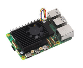 웨이브쉐어 PCIe TO M.<span class=keywords><strong>2</strong></span> 보드 E-SKU-28013, 라즈베리 파이 5용 PCIe TO M.<span class=keywords><strong>2</strong></span> 어댑터 보드 (E), 쿨링 팬 포함 - Product Image 4