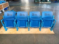 Siège de stade portable toutes saisons en matériau HDPE pour gradins, gymnases et tribunes