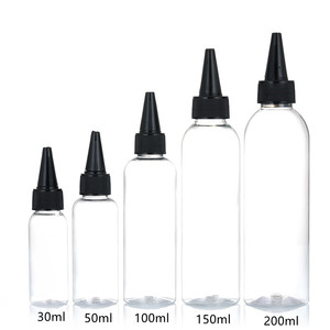 100ml Soft Hair Oil Dye <strong>Squeeze</strong> Applicator Packaging <strong>Bottle</strong> With Twist-open Dispensing Cap - Product Image 4