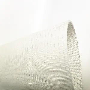 White PU PVC fabric Conveyor Belt for Cutting Table vacuum PU conveyor belt for cutting machine