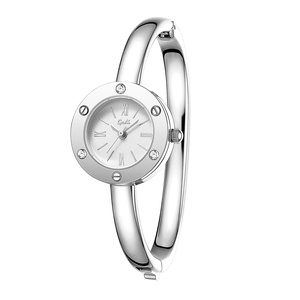 Reloj de Cuarzo GODI para Mujer con Incrustaciones de Diamantes, Escala Romana, Brazalete Abierto de una Pieza, Caja Exquisita, Resistente al Agua 30M, Estilo Ejecutivo - Product Image 6