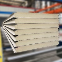 Panneaux sandwich en mousse de polyuréthane, panneau sandwich en PU, panneau de toiture et de mur pour chambre froide, fabricant de panneaux pour entrepôt frigorifique