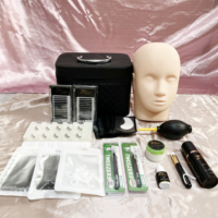 Kits de formation pour extensions de cils, kit de démarrage pour débutants, extensions de cils personnalisées avec logo, kit d'extensions de cils avec mannequin, beauté des cils