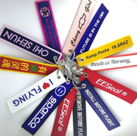 Porte-clés brodé / Porte-clés // Porte-clés, Porte-clés brodé pour voiture, moto, sac, bagages