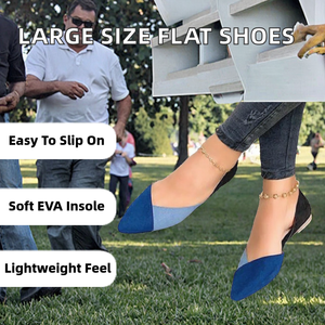 รองเท้าลำลองไซส์ใหญ่สำหรับผู้หญิง รองเท้าพยาบาลแฟชั่นฤดูร้อน มีไฟ ระบายอากาศได้ดี สวมใส่ง่าย พื้นรองเท้า EVA - Product Image 2