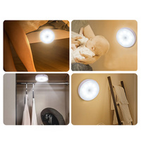Lumière de placard intelligente rechargeable facile à installer, aimant LED, lumière de placard à détecteur de mouvement, lumière de garde-robe pour la décoration de la maison