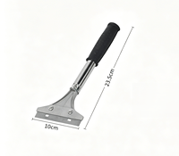 Raclette PVC YN pour le nettoyage des murs, le jointement, le verre et l'élimination de la colle