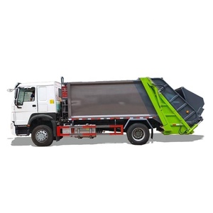 Camion compacteur de déchets Sinotruk HOWO 4X2 10-15CBM pour la collecte des déchets municipaux, directement de l'usine - Product Image 1
