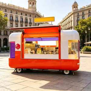 Remolque de Comida Móvil de Aluminio, Totalmente Equipado, para Cafetería, Pizza, Helados, Jugos, Papas Fritas y Comida Rápida - Product Image 2
