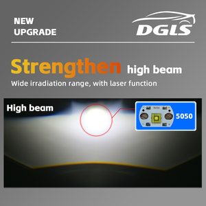 DGLS Phổ 3 Inch Ba Màu 120W 12000lm <span class=keywords><strong>LED</strong></span> Đèn Chiếu Sương Mù Bi <span class=keywords><strong>LED</strong></span> H4 12V 24V <span class=keywords><strong>LED</strong></span> Laser Sương Mù/Lái Xe Đèn Cho Xe - Product Image 4
