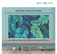 Téléviseur intelligent Android 9.0 de 55 pouces avec interface LAN, 4K UHD LED pour hôtels
