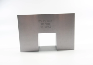 Ray-Check AWS-DS Sensibilidade Distância Calibração Bloco Teste do aço carbono Bloco UT - Product Image 3