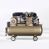 Compresseur d'air diesel silencieux à piston entraîné par courroie, unité portable avec réservoir pour sablage, peinture et gonflage de pneus