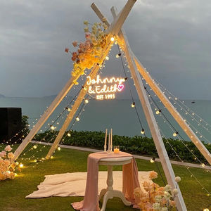 Décoration de fête de mariage, éclairage LED, panneau lumineux, décoration murale de fête, éclairage LED de fête, décoration pour votre cérémonie de fête - Product Image 6
