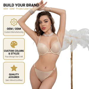 Ensemble <span class=keywords><strong>soutien</strong></span>-<span class=keywords><strong>gorge</strong></span> et culotte sexy et confortable pour femme, grande taille, haute qualité, avec maintien et effet liftant, <span class=keywords><strong>sans</strong></span> coutures, très vendu en UE et aux États-Unis - Product Image 3