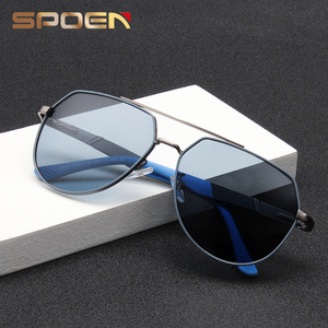 SPOEN Gafas de sol polarizadas para hombre, rectangulares, con montura completa, UV400, para conducir, a la moda - Product Image 1