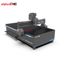 Máquina Fresadora CNC para Madera Económica ABS-1325E de 3 Ejes, Husillo Único, Motor Servo Syntec 1325, Bomba de Rodamientos, para Trabajos en Madera y Muebles