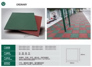 Dalles en <span class=keywords><strong>caoutchouc</strong></span> pour salle de sport, <span class=keywords><strong>tapis</strong></span> de sol en <span class=keywords><strong>caoutchouc</strong></span> pour fitness, personnalisation des couleurs - Product Image 2