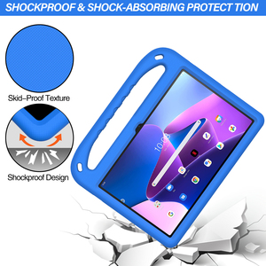 <span class=keywords><strong>Coque</strong></span> de tablette EVA durable adaptée aux enfants <span class=keywords><strong>pour</strong></span> <span class=keywords><strong>Lenovo</strong></span> <span class=keywords><strong>Tab</strong></span> <span class=keywords><strong>M10</strong></span> Plus 3e génération 10.6 "facile à tenir et à protéger avec support - Product Image 2