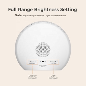 HiFiD Sunrise <span class=keywords><strong>Despertador</strong></span> para personas que duermen mucho Adultos Wake Up Light Sleep Aid <span class=keywords><strong>30</strong></span> Máquinas de sonido de ruido blanco - Product Image 6