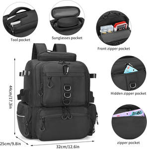 Sac de rangement pour la pêche, léger, imperméable, à porter à l'épaule, sac à dos pour la pêche, échantillon gratuit - Product Image 3