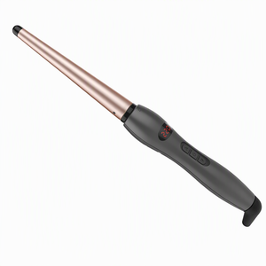 <span class=keywords><strong>Rizador</strong></span> <span class=keywords><strong>de</strong></span> <span class=keywords><strong>Pelo</strong></span> Cónico <span class=keywords><strong>de</strong></span> Titanio con Barril Cónico, Calentamiento Rápido PTC, <span class=keywords><strong>Rizador</strong></span> <span class=keywords><strong>de</strong></span> <span class=keywords><strong>Pelo</strong></span> Profesional con Pantalla LCD - Product Image 5