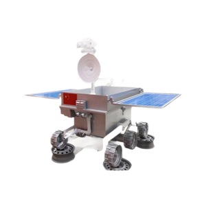 Modèle de véhicule spatial en métal, jouet éducatif, commande manuelle, cadeau scientifique et d'ingénierie pour enfants et adultes, thème exploration spatiale - Product Image 2