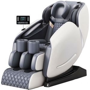 Fauteuil de massage à domicile de luxe à gravité zéro avec chauffage corporel complet |   Commande vocale IA, intensité réglable, musique Bluetooth, tendance - Product Image 1