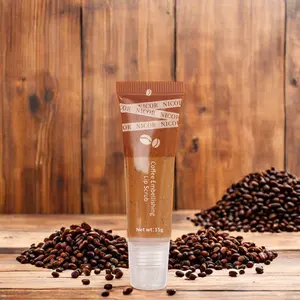 Nicor Makeup Primer Vegan Perawatan Kulit Organik produk kecantikan Scrub bibir kopi untuk Bibir gelap