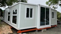 Maison conteneur extensible, maison mobile, maison capsule spatiale, maison modulaire préfabriquée, très rentable