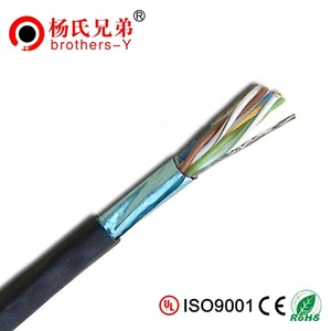 OUTDOOR UTP CAT5E LAN-KABEL 305M 24AWG PASS-TEST KUPFER CCA PE-JACKE PVC PE-JACKE FTP SFTP - Product Image 5