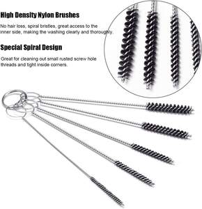 Set sikat pembersih karburator <span class=keywords><strong>Stainless</strong></span> <span class=keywords><strong>Steel</strong></span>, alat pembersih karburator 15 buah/16 buah multifungsi 304 - Product Image 5