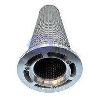 Elemen Filter Paralel Baja Tahan Karat Baru untuk Turbin Gas-Koneksi Ulir Bergaransi Tinggi LY/38/25 LY15/25