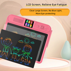 Set <span class=keywords><strong>di</strong></span> Giocattoli Educativi Intelligenti per Bambini GY con Disegno, Lettura Vocale, Doppio Schermo, Funzioni Multiple, Lavagna Cartoon da 14 Pollici - Product Image 3