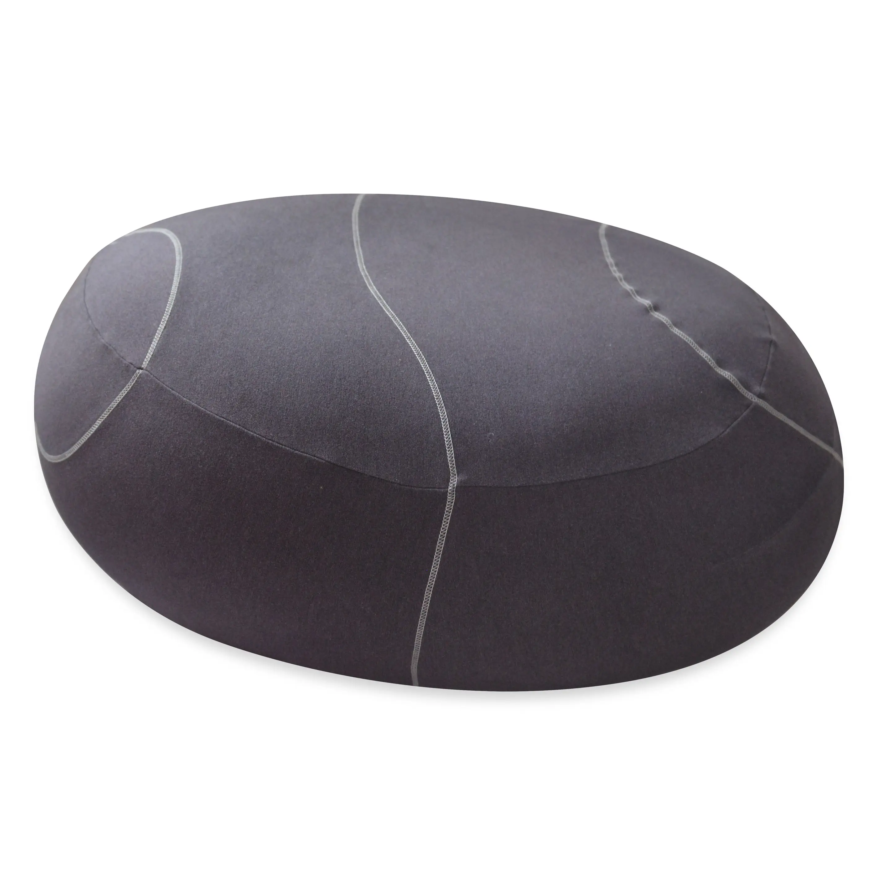 Высококачественный домашний текстиль, сжатая упаковка, огромная бархатная мягкая подушка в форме каменного камня, подушка для кровати
