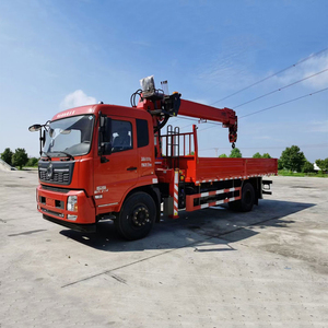 14 Ton Dongfeng <b>Engine</b> Mobile Stiff Boom <b>Crane</b> Loader Truck Mounted <b>Crane</b> with Telescopic Boom High Load Moment - Product Image 1