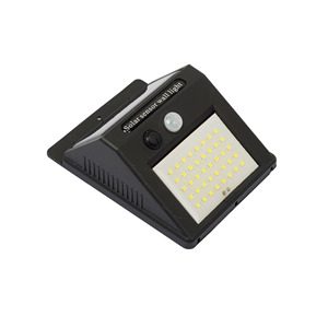 Lampada da parete ad energia solare Night home Passage light lampione stradale ricaricabile 40 Led esterno applique da parete impermeabile 800mah batteria - Product Image 1