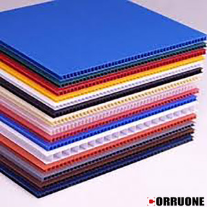 Ücretsiz Numune Özelleştirilmiş UV Baskılı 4X8 Coroplast Plastik Boşluklu Poli Levha Tabelaları 2-12mm PP Polipropilen Oluklu Levha - Product Image 4