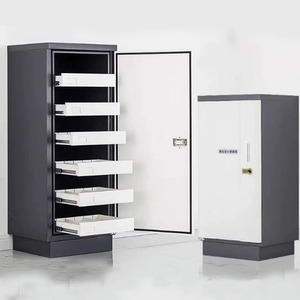 Armoire en acier réglable et étanche pour le stockage sécurisé des <span class=keywords><strong>disques</strong></span> durs, des <span class=keywords><strong>disques</strong></span> optiques, des clés USB - Coffre-fort à mot de passe, grand atelier - Product Image 5