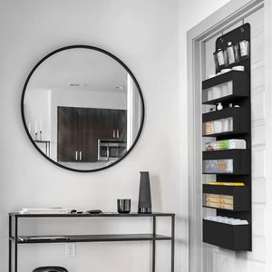 Door-Mounted Storage Rack, 6-Tier Bedroom Storage Rack, Multi-Tier Fabric Storage Rack for Behind Doors, Modular and Detachable - Product Image 6