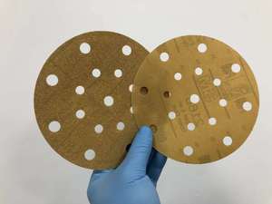 5-Inch 8 Hole <strong>Hook</strong> <strong>and</strong> <strong>Loop</strong> Abrasive Sanding Disc Sandpaper Pads Size for Power Random Orbit Sander - Product Image 5