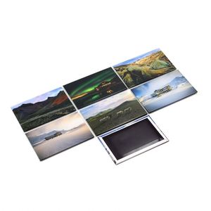 Custom Size Refrigerator Customized Natural Scenery Pictures Souvenir Gift Tin <b>Fridge</b> Magnet - Product Image 2
